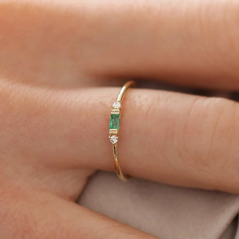 Smaragd ring